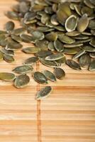 Shelled pumpkin Seeds photo