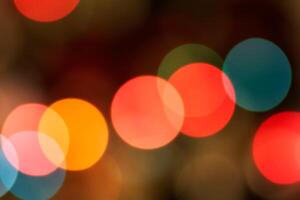 A Colorful bokeh photo