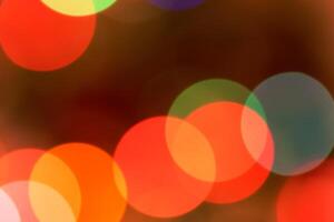 A Colorful bokeh photo