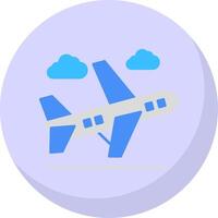 Travel Flat Bubble Icon vector