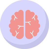 Psychology Flat Bubble Icon vector