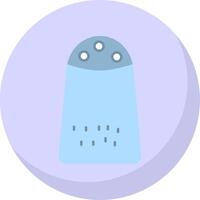 Salt Flat Bubble Icon vector