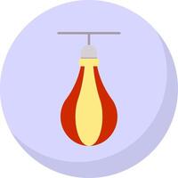 Speed Bag Flat Bubble Icon vector