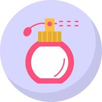 Fragrance Flat Bubble Icon vector