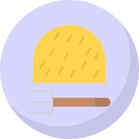 Haystack Flat Bubble Icon vector