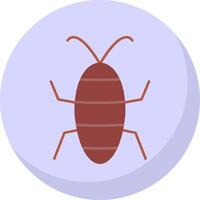 Cicada Flat Bubble Icon vector