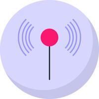 Wifi Flat Bubble Icon vector