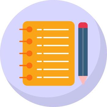 bloc plano burbuja icono vector