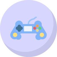 Game Controller Flat Bubble Icon vector