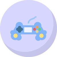 Game Controller Flat Bubble Icon vector