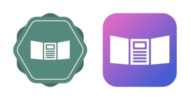 Triptych Vector Icon