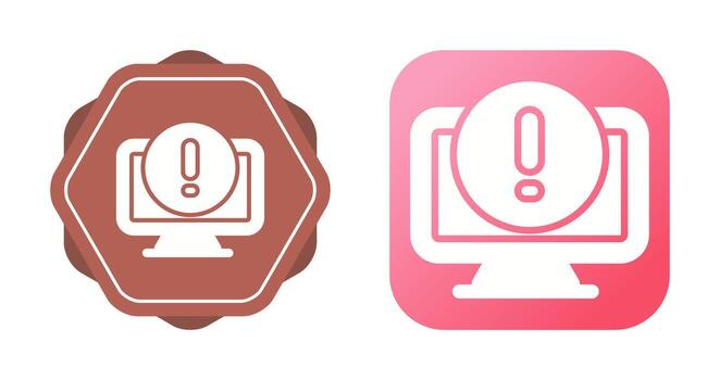 Computer Vector Icon