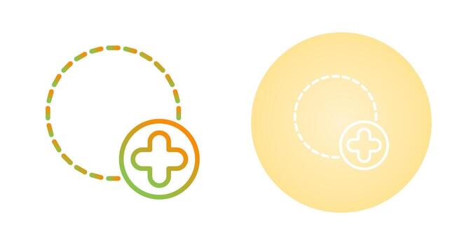 selección vector icono