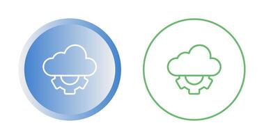 Cloud API Vector Icon