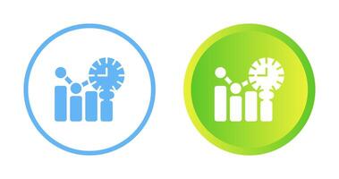 Sales Forecasting Vector Icon