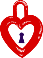 cadenas clé l'amour png