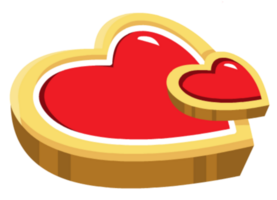 Love heart shaped valentine png