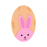 Pascua de Resurrección buny modelo huevos. png