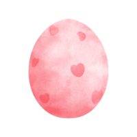 Ostern Herz Muster Eier. png