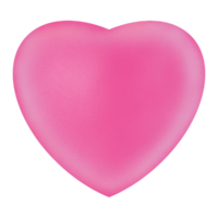 cuore rosa dolce amore illustrazione. png