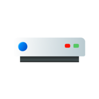 AI generated icon printer scanner png