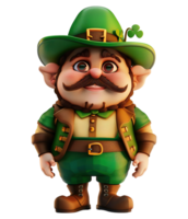 AI generated illustration of leprechaun cartoon ai generated png