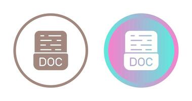 DOC Vector Icon