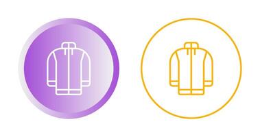 Fleece jacket Vector Icon