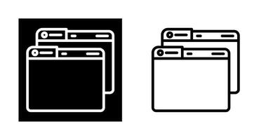 Browser Windows Vector Icon