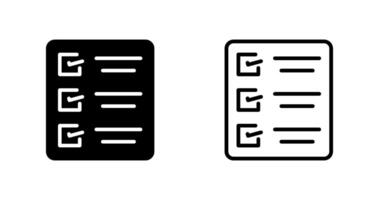 Task list Vector Icon