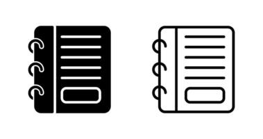 Notepad Vector Icon