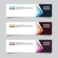 Vector set of landscape banner background design concept. Web background business layout template