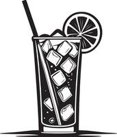 AI generated Mixed Drink Illustration vector