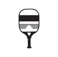 Pickleball paddle Vector Illustration. Pickleball Paddle and Ball Vector,  Clipart of Pickleball, Pickleball Bat and Symbol