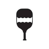 Pickleball paddle Vector Illustration. Pickleball Paddle and Ball Vector,  Clipart of Pickleball, Pickleball Bat and Symbol