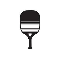 Pickleball paddle Vector Illustration. Pickleball Paddle and Ball Vector,  Clipart of Pickleball, Pickleball Bat and Symbol