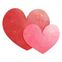 Watercolor Heart Illustration png