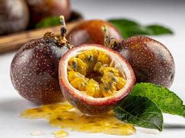 AI generated Generated Imagepassion fruit photo