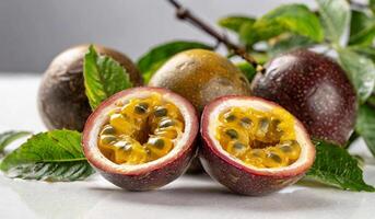 AI generated Generated Imagepassion fruit photo