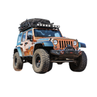 ai genererad jeep, jeep png, jeep med transparent bakgrund png