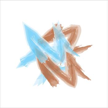 varios tipos de acuarela cepillos, vector cepillos para dibujo