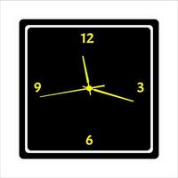 vector conjunto de oficina pared relojes de varios formas diseño modelo aislado en blanco antecedentes. marcar con romano numerales pared reloj Bosquejo para marca y publicidad aislado. reloj cara diseño