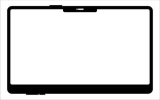 Blank screen tablet frame, Layout of a universal set of devices. UI, tablet mockup for UX for infographics or presentations. vector