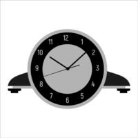 vector conjunto de oficina pared relojes de varios formas diseño modelo aislado en blanco antecedentes. marcar con romano numerales pared reloj Bosquejo para marca y publicidad aislado. reloj cara diseño