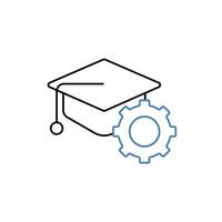 mastery concept line icon. Simple element illustration. mastery concept outline symbol design. vector