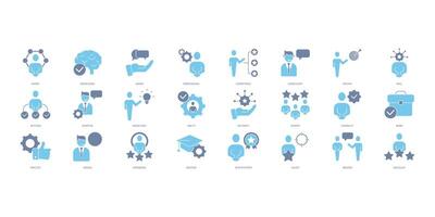 expert icons set. Set of editable stroke icons.Vector set of expert vector