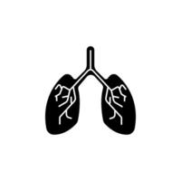 breath concept line icon. Simple element illustration. breath concept outline symbol design. vector