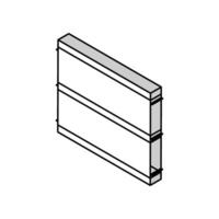 breadboard prototyping electronics isometric icon vector illustration