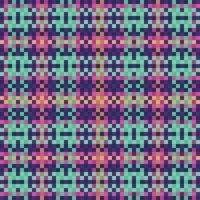 Tartan plaid pattern with texture and warm color. vector