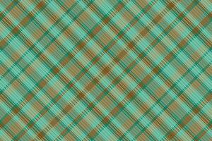 Tartan plaid pattern with texture and warm color. vector